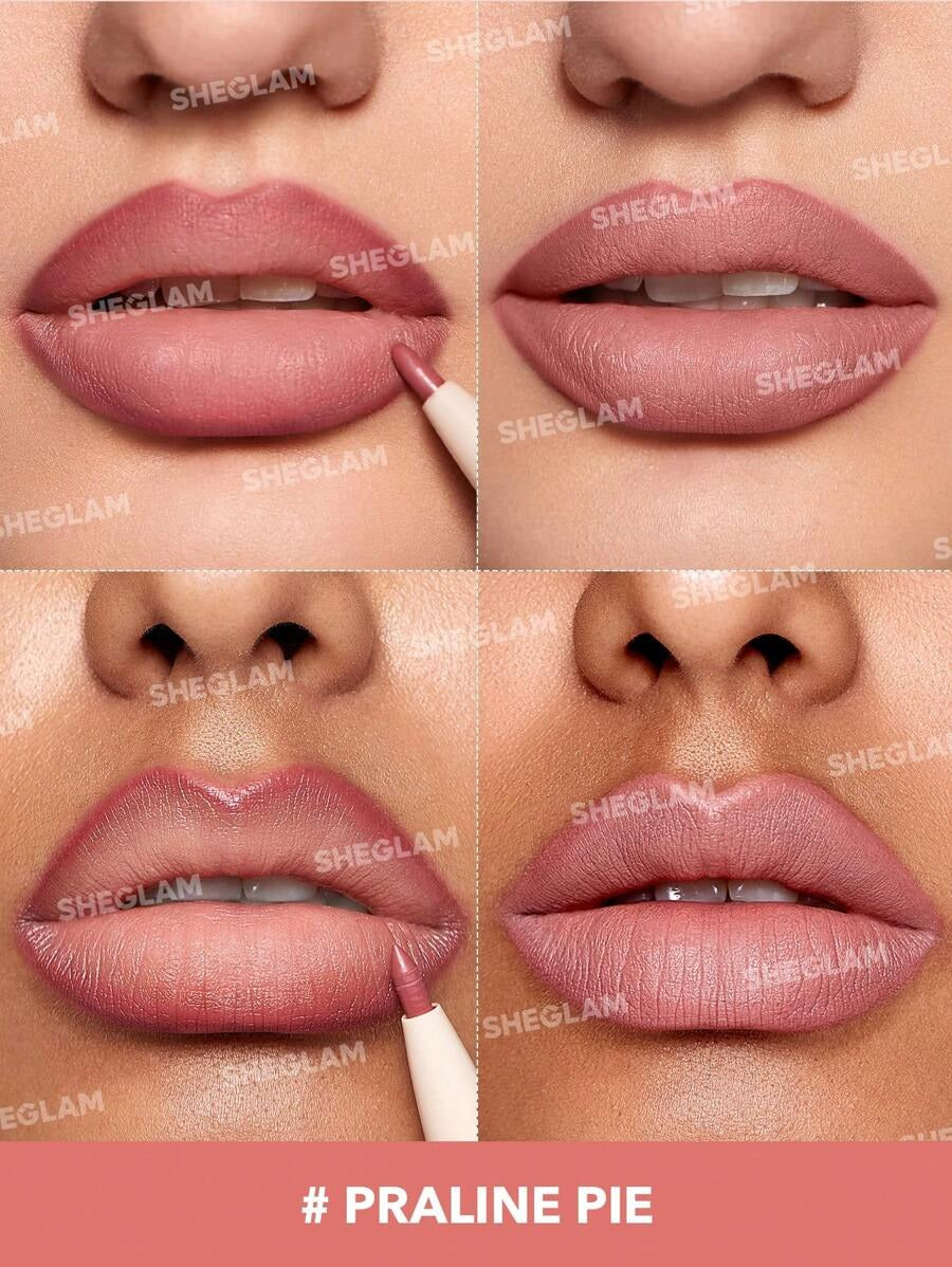SHEGLAM Glam 101 ثنائي روج ومحدد شفاه
