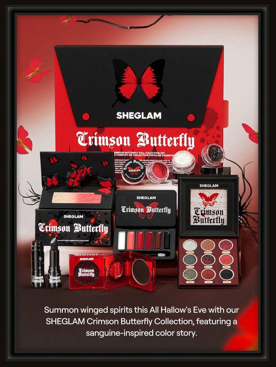 SHEGLAM  Monarch Wings بودرة أحمر خدود وهايلايت