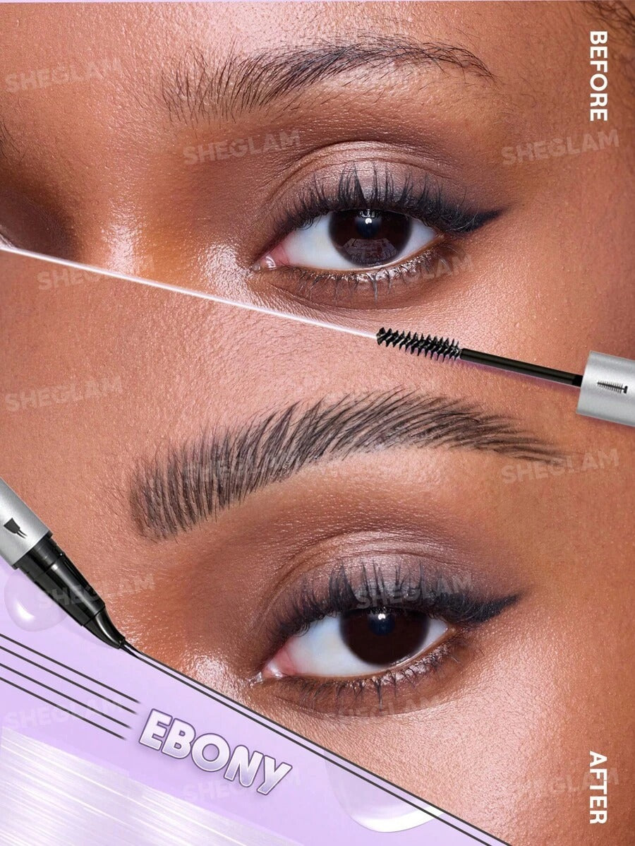 SHEGLAM Real Flow Ebony قلم تصفيف الحواجب