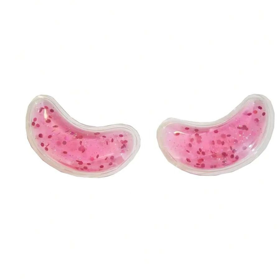 SHEIN زوج ضمادات عين جيلاتينية  تبريد وراحة فورية