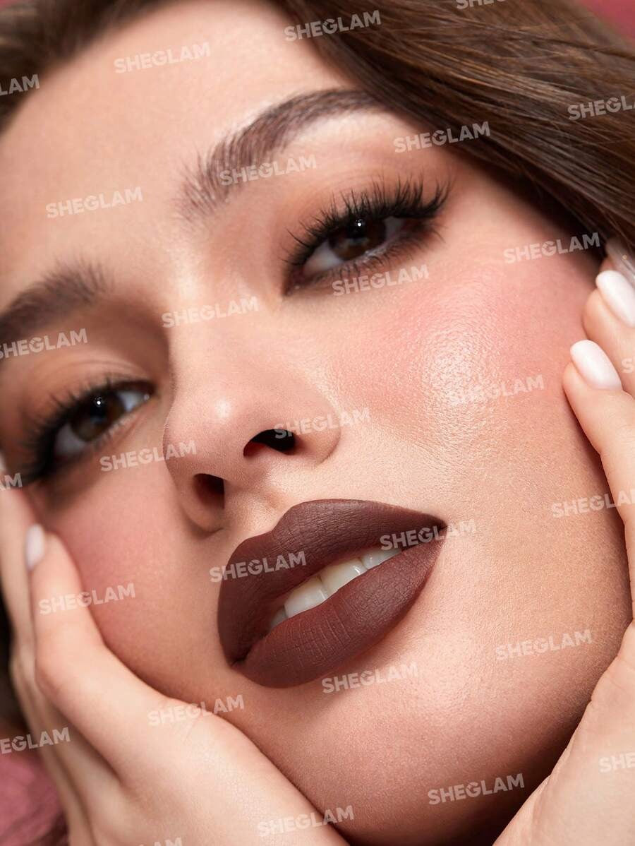 SHEIN Liftoff أحمر شفاه سائل مطفي بلون