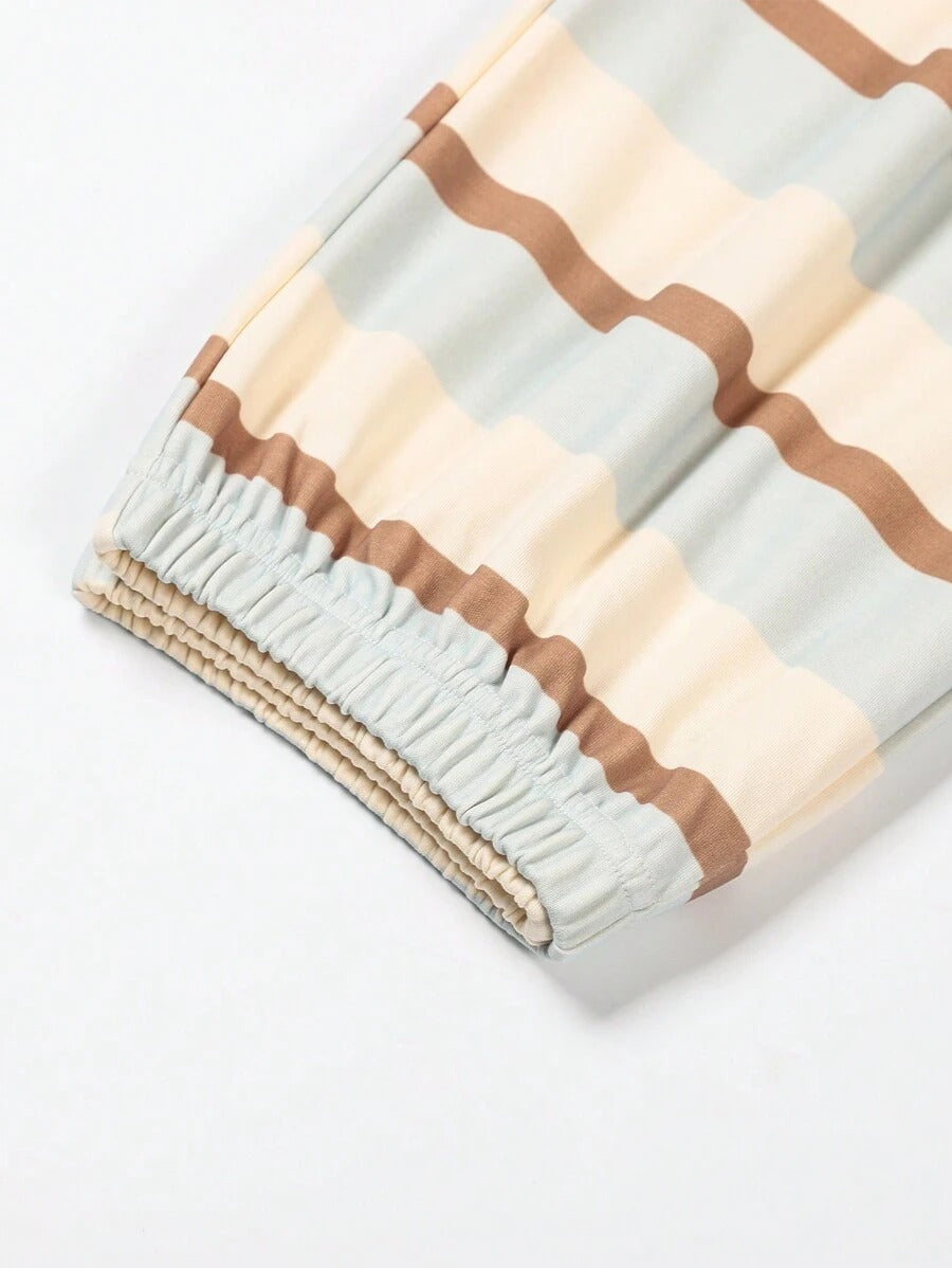 SHEIN طقم بيجامة مكون من قطعتين