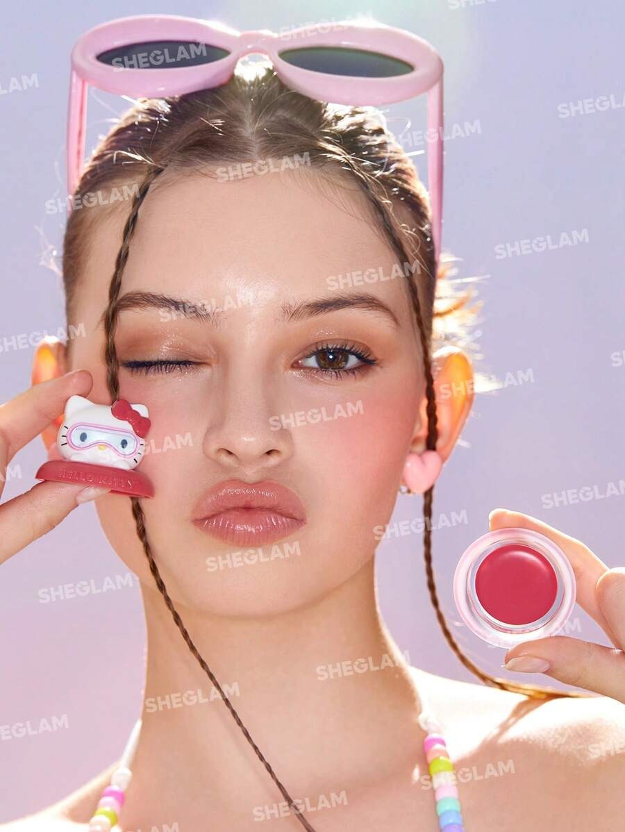 SHEGLAM × Hello Kitty – Tripi-Cool أحمر خدود كريمي