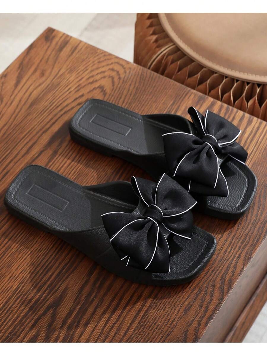 SHEIN شبشب نسائي أنيق بلون أسود