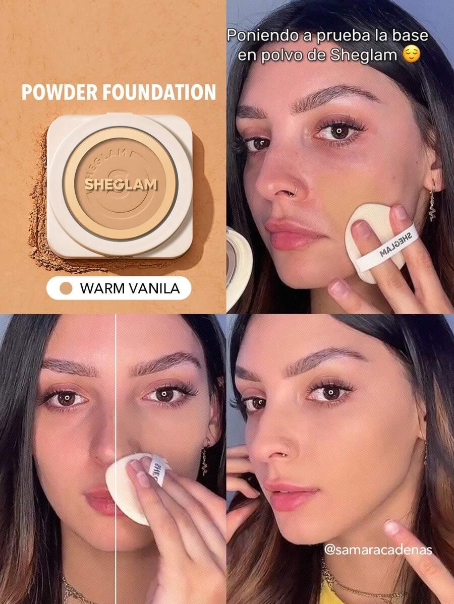 SHEGLAM Skin-Focus – Warm Vanilla بودرة الأساس