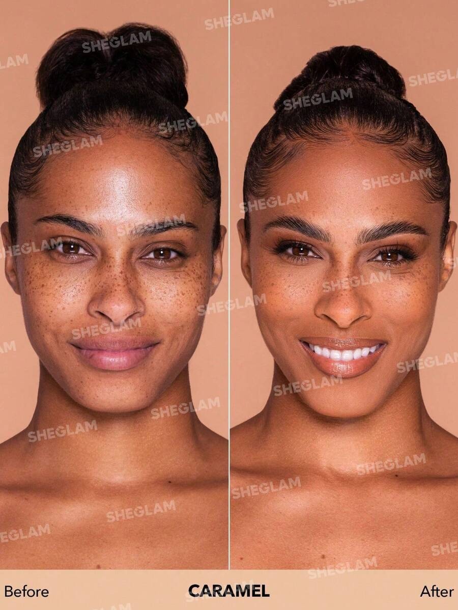 SHEGLAM Complexion Pro Caramel كريم أساس مطفي لون