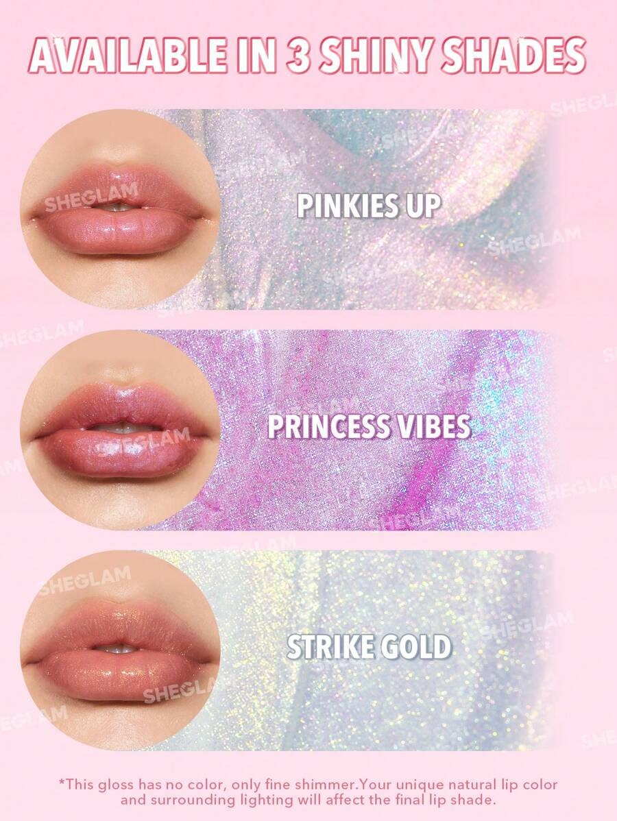 SHEGLAM Jelly Wow Princess Vibes  زيت شفايف مرطب
