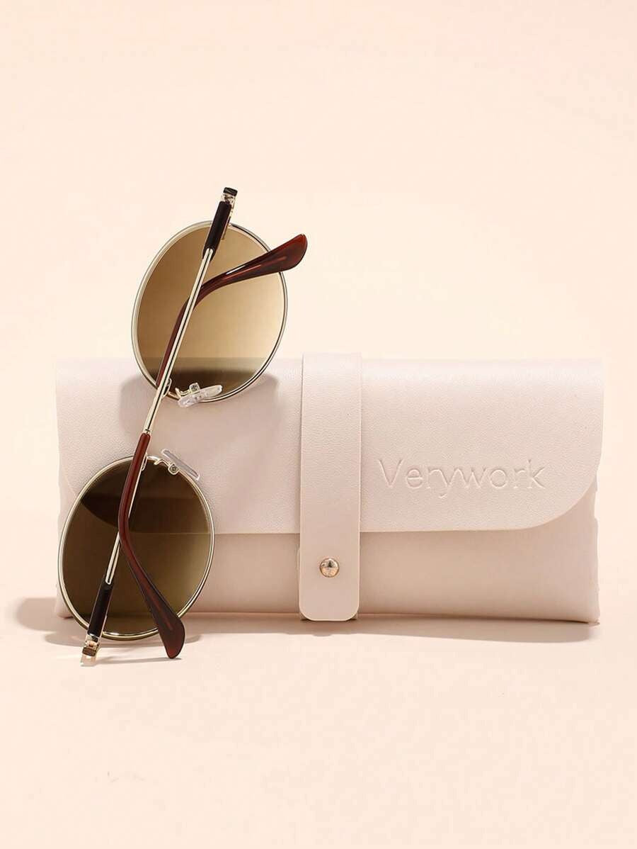 SHEIN Verywork نظارات شمس بيضاوية
