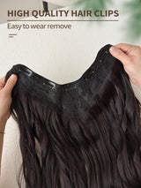 SHEIN وصلة شعر 24 بوصة مجعد ممزوج بشكل طبيعي