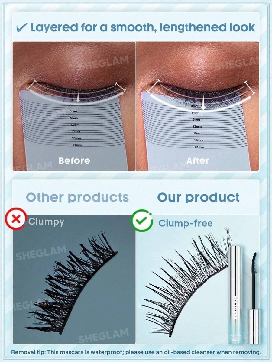 SHEGLAM Lift & Elevate ماسكارا بلون أسود