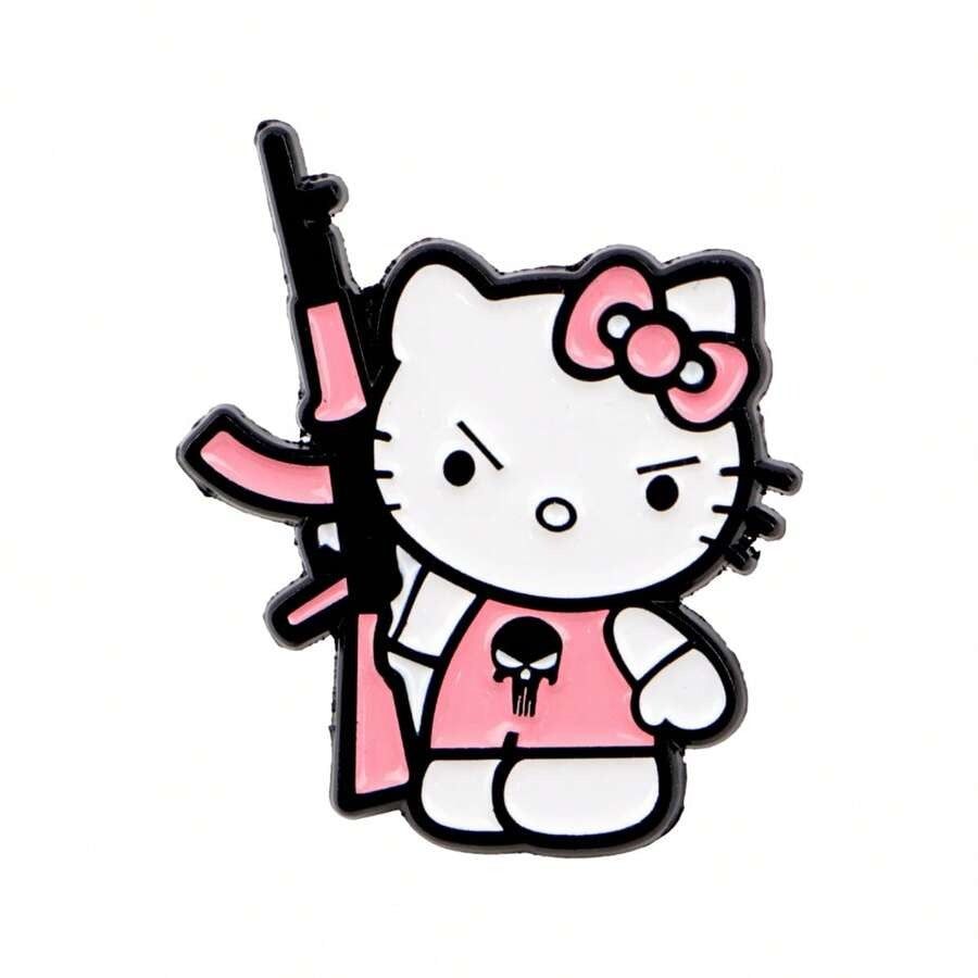 SHEIN Sanrio دبوس مينا خفيف وعصري بتصميم كرتوني