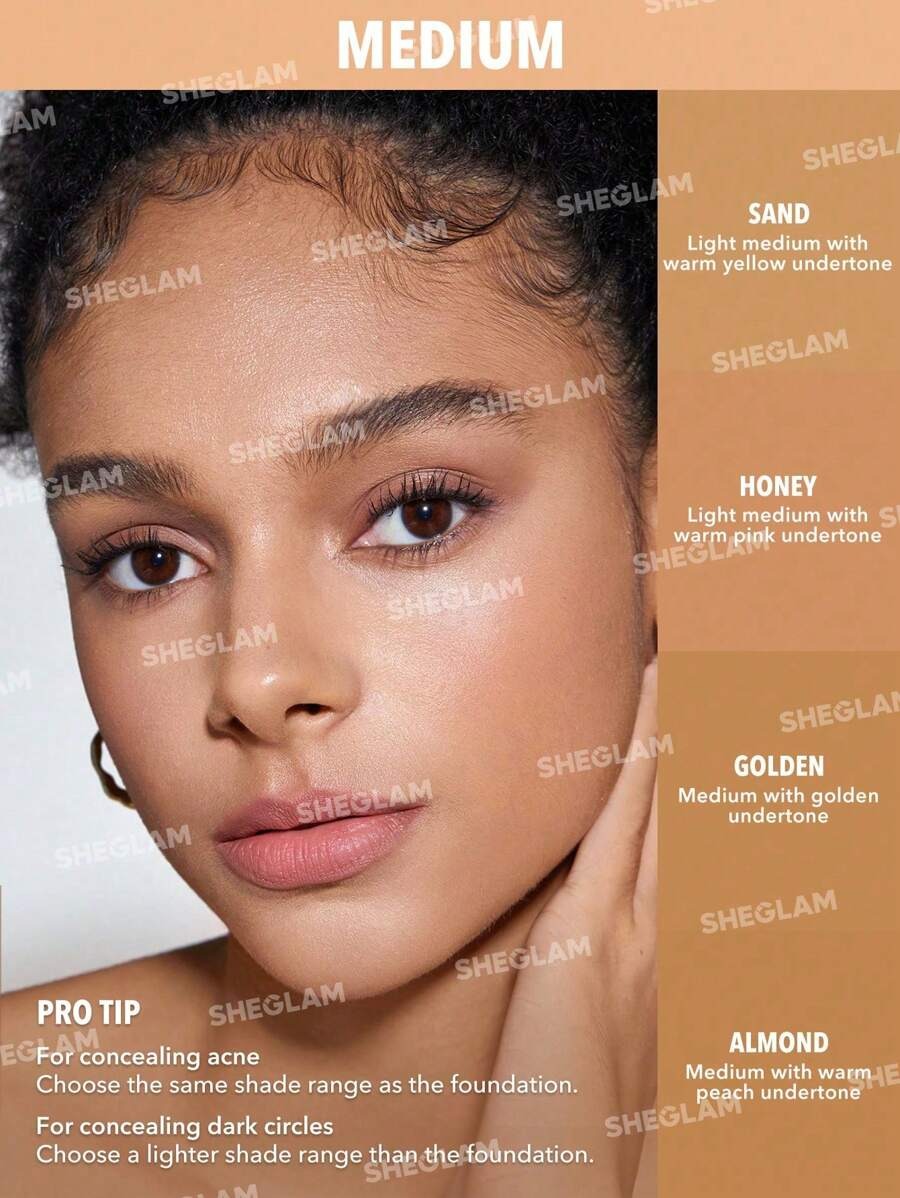 SHEGLAM Sand كونسيلر معزز للبشرة رملي
