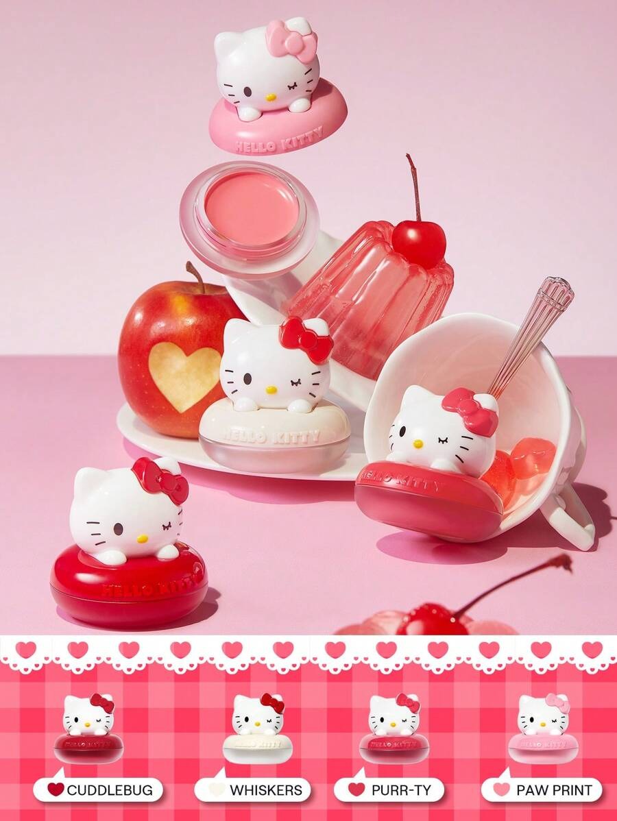 SHEGLAM Hello Kitty  كريم أحمر خدود و للشفايف