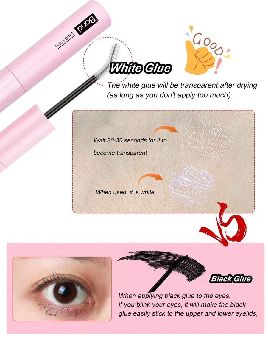SHEIN Waloshow طقم لصق وختم للرموش