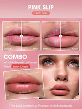 SHEGLAM Bold Booster Pink Slip قلم تحديد الشفاه المنفخ بلون