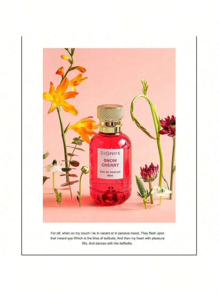 SHEIN عطر نسائي بزهر الكرز 60 مل برائحة زهرية طويلة الأمد