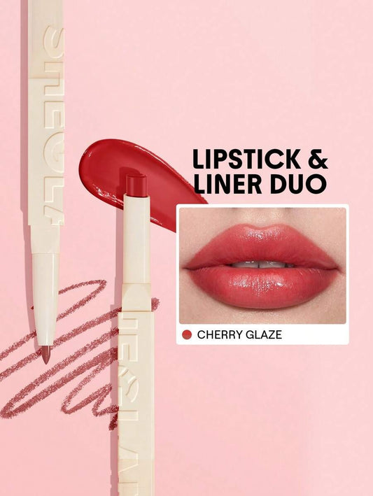SHEGLAM Cherry Glaze أحمر شفاه وملمع