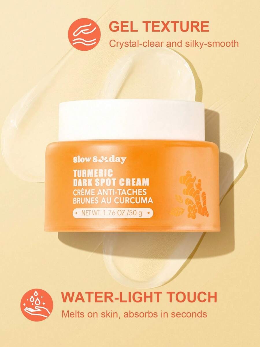 SlowSunday كريم خفيف بالكركم تفتيح طبيعي ونضارة فورية