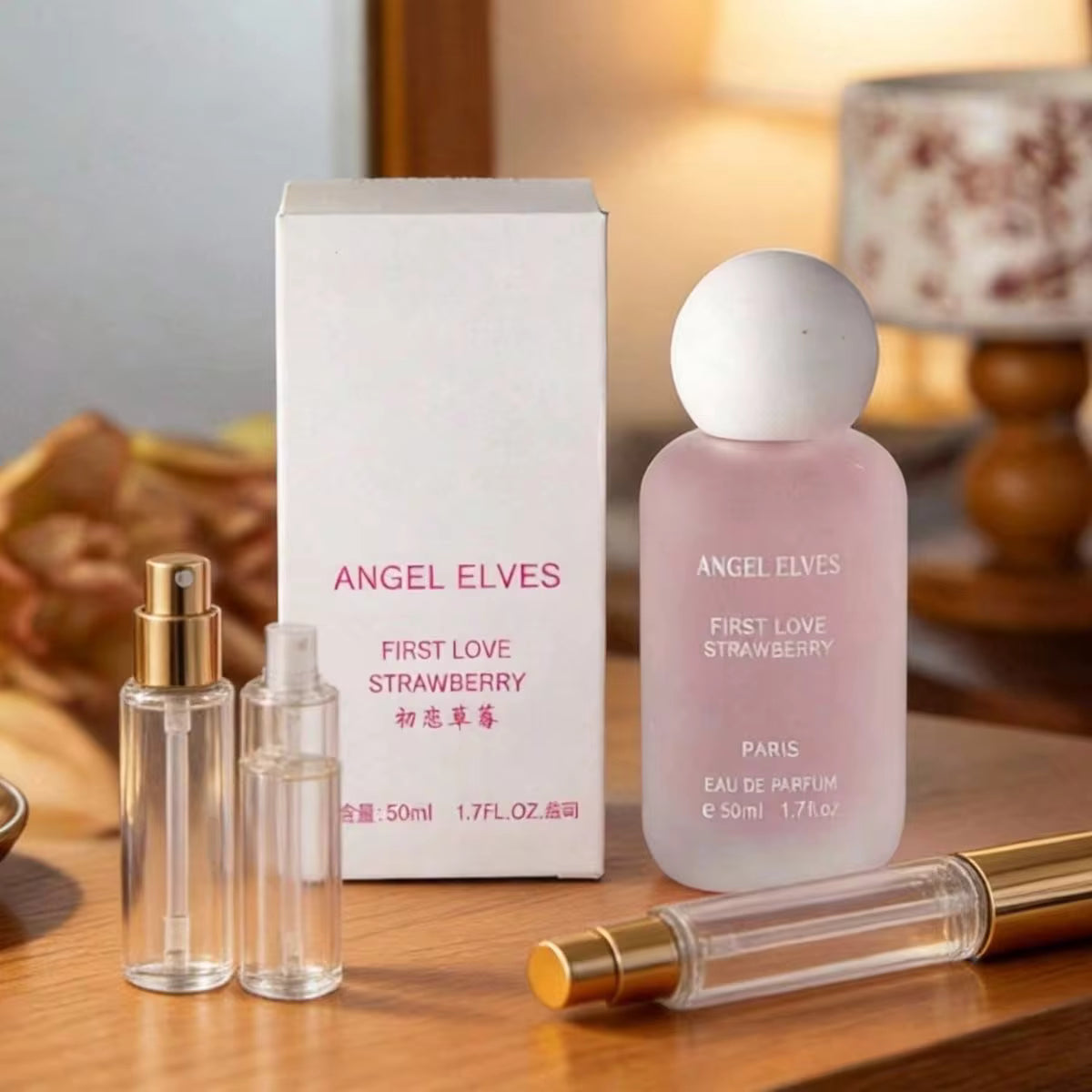 SHEIN عطر نسائي زهري وفواكه برائحة الورد والفراولة 50 مل