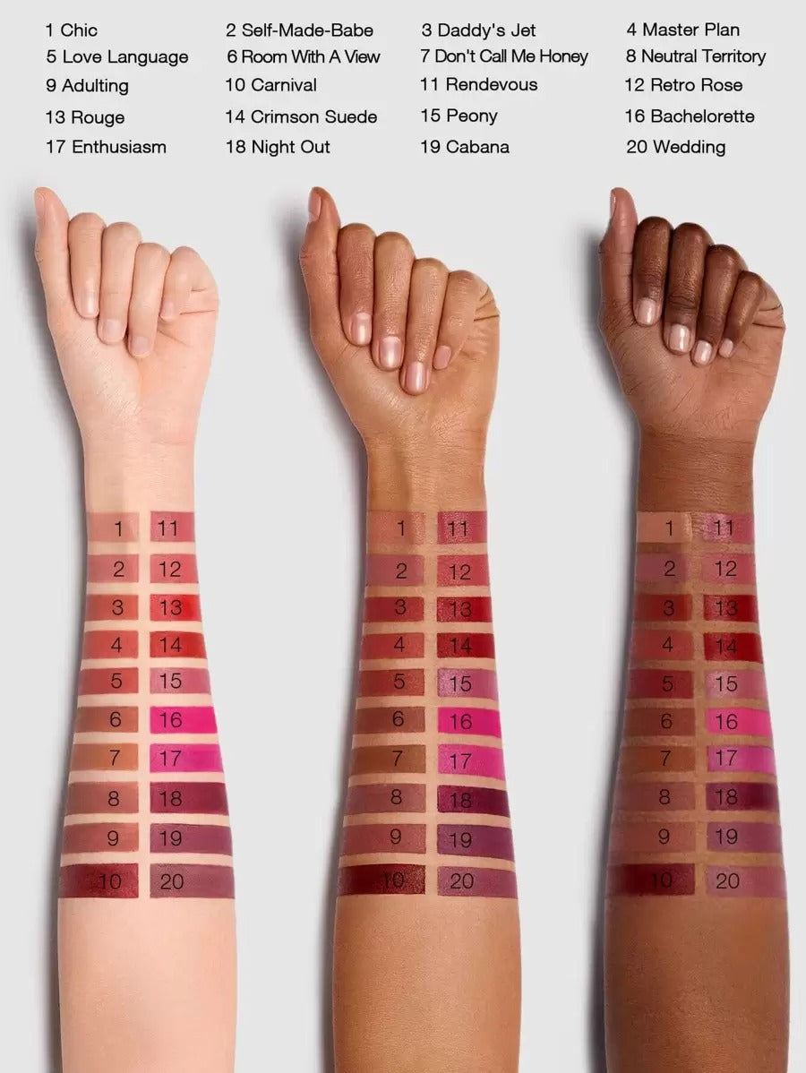 SHEGLAM Matte Allure Carnival أحمر شفاه بلون