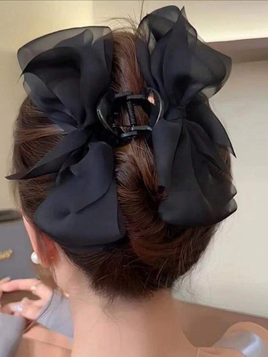 SHEIN مشبك شعر فراشة من الشيفون