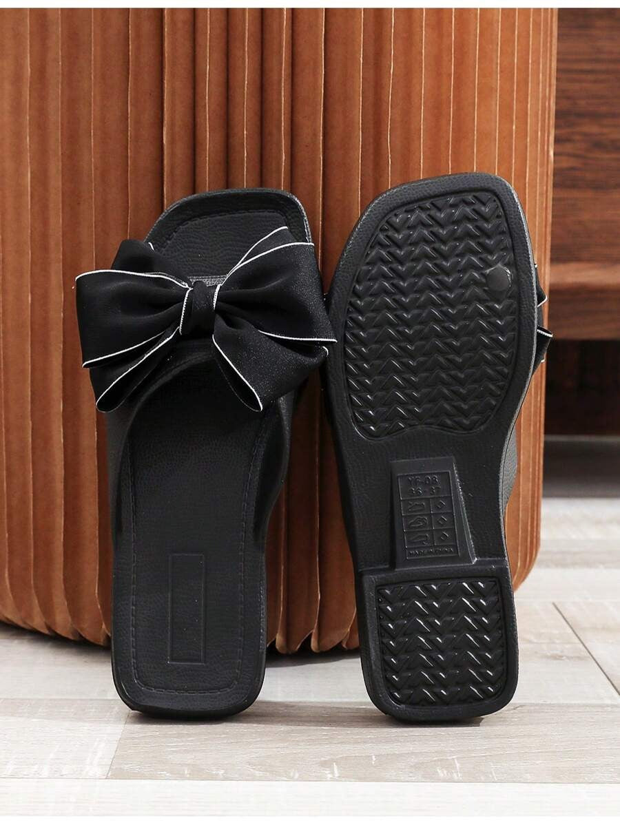 SHEIN شبشب نسائي أنيق بلون أسود