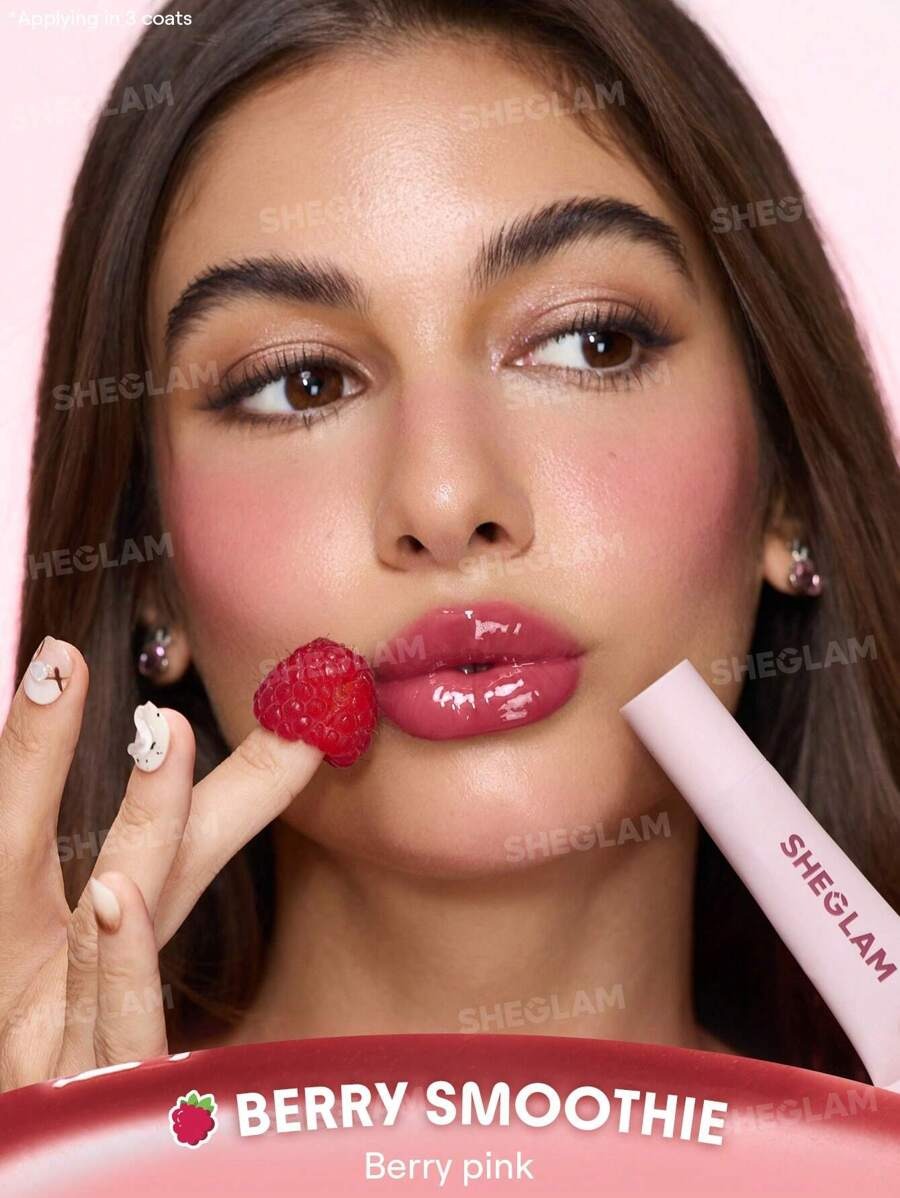 SHEGLAM Crystal Glaze Berry Smoothie مرطب شفايف بلون