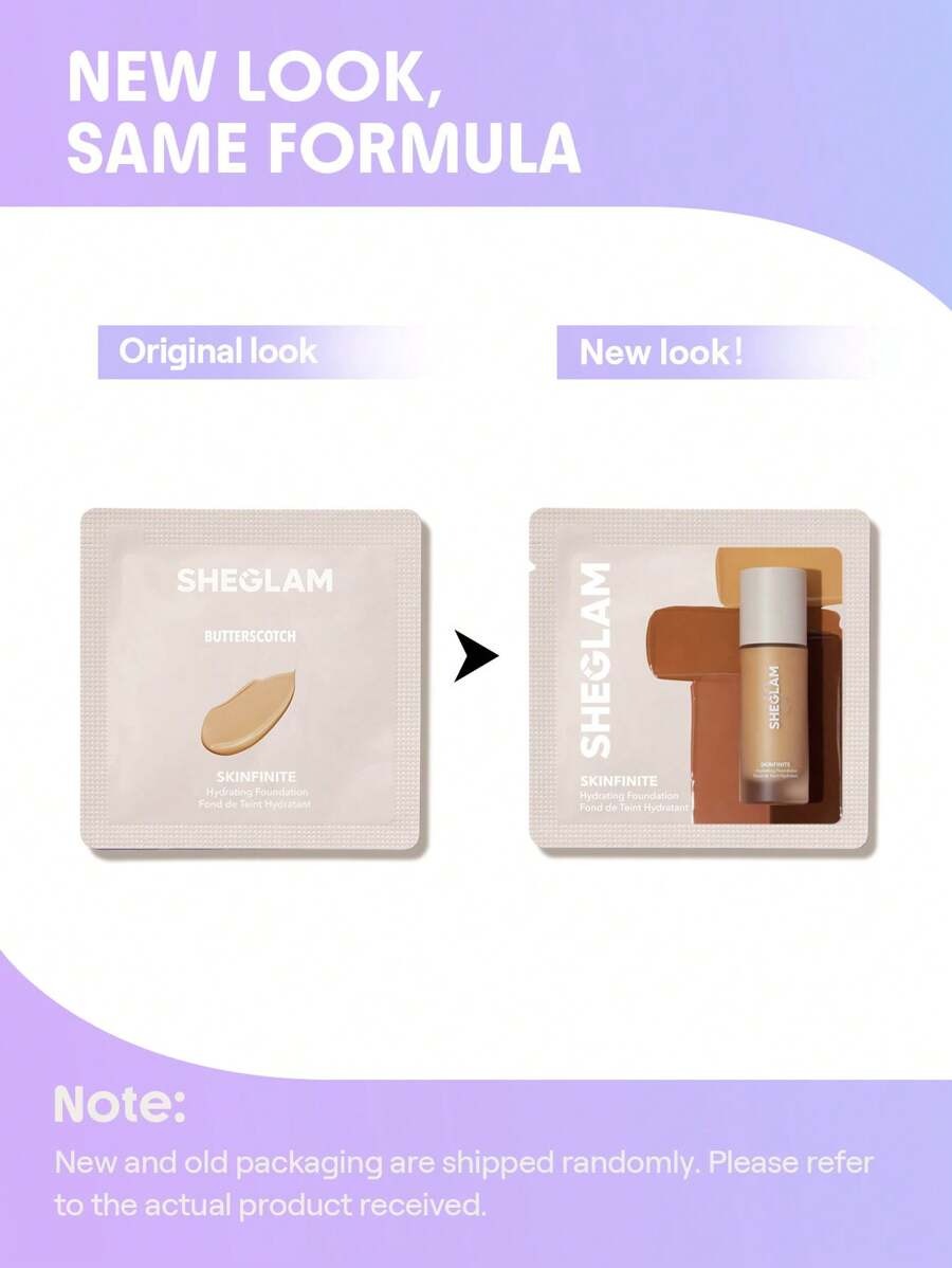 SHEGLAM – Skinfinite عينة كريم أساس مرطب