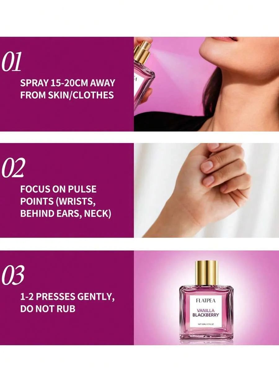 SHEIN عطر نسائي بالفانيليا 50 مل برائحة أنيقة وفاخرة