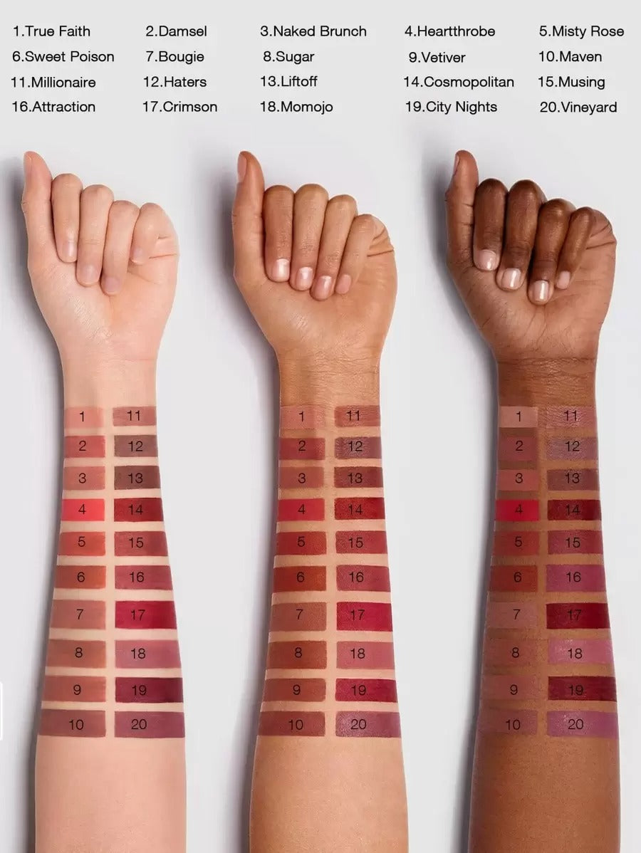 SHEGLAM Matte Allure Vineyard أحمر شفاه سائل بلون