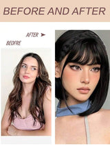 SHEIN باروكة ضفيرة مع غرة ناعمة بطول 6 بوصة