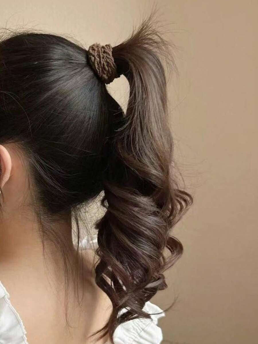 SHEIN  أربطة شعر مطاطية سميكة ومرنة