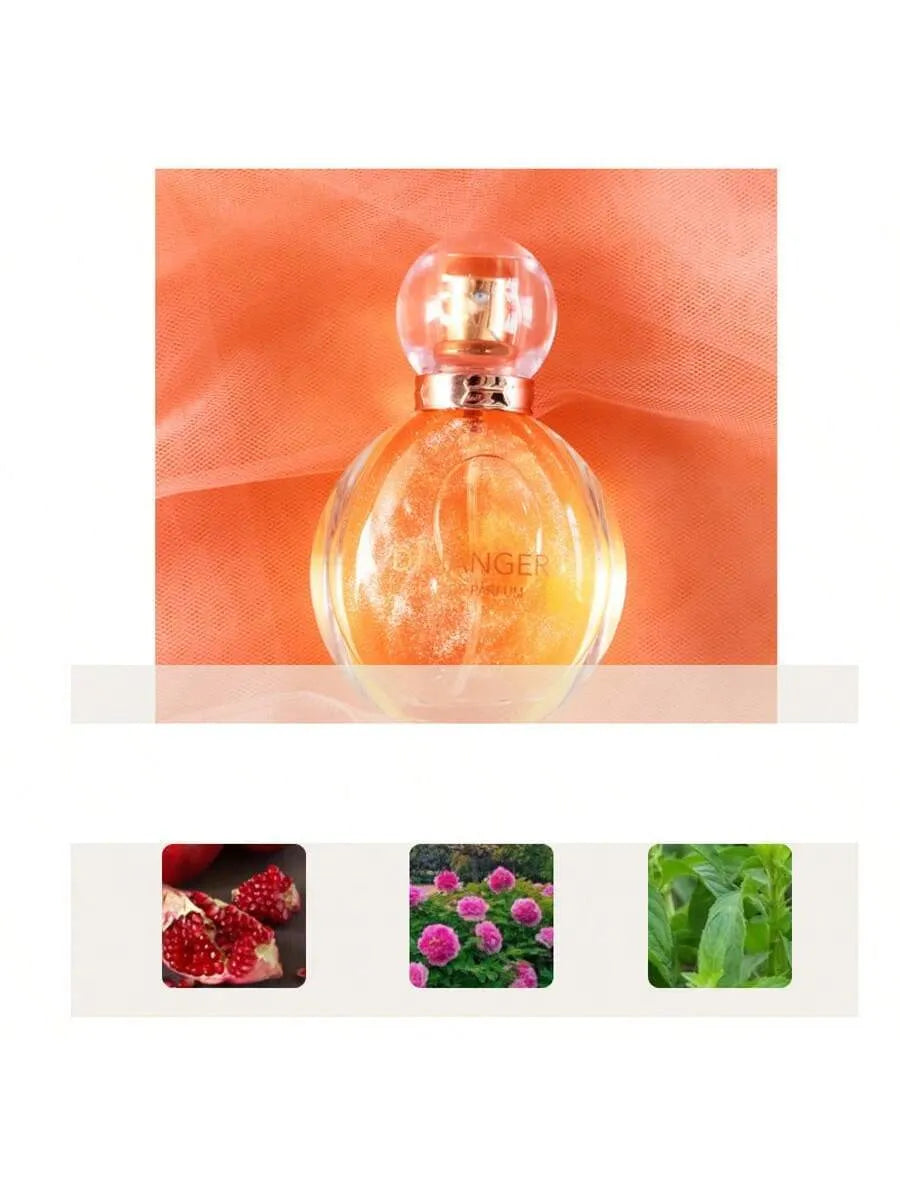 SHEIN عطر نسائي ببودرة ذهبية برائحة الكاكاو والزهور