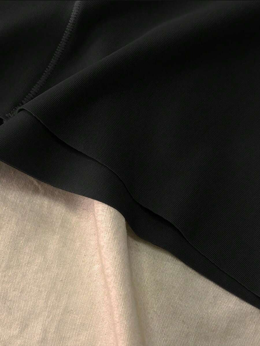 SHEIN  طقم 3 قطع سراويل نسائية مريحة بوي شورتس بخصر عالي