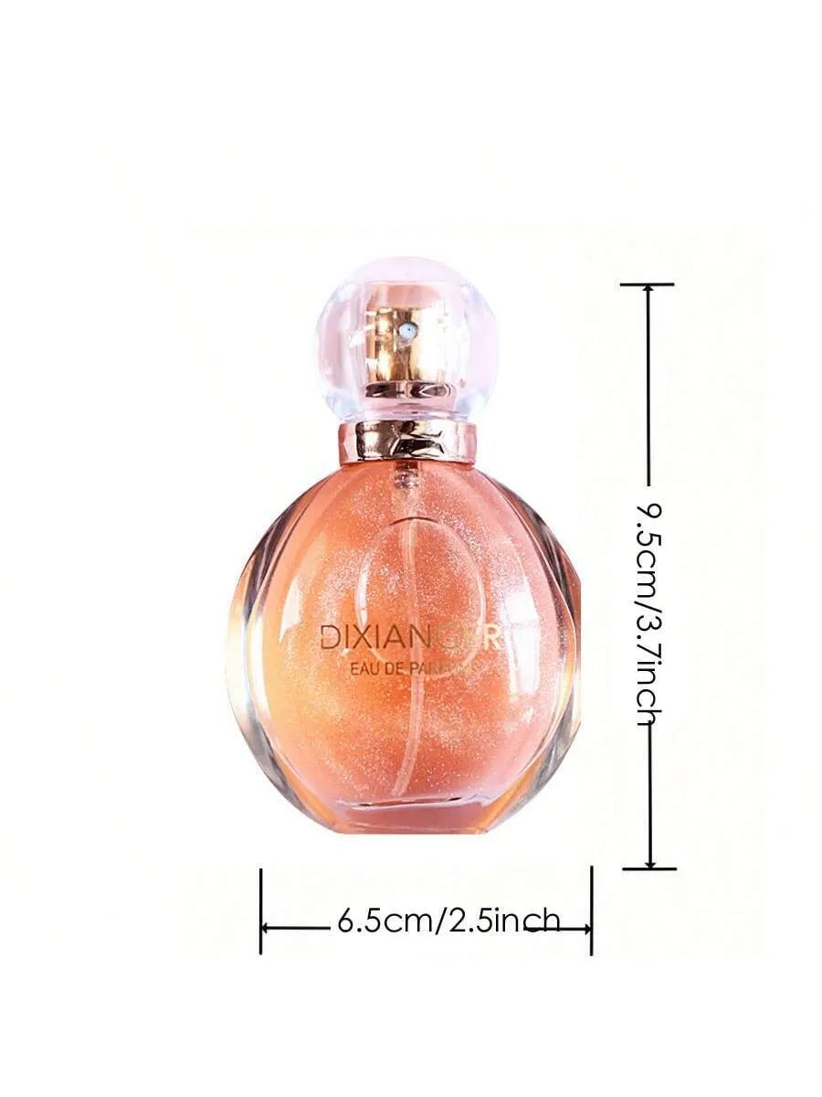 SHEIN عطر نسائي ببودرة ذهبية برائحة الكاكاو والزهور