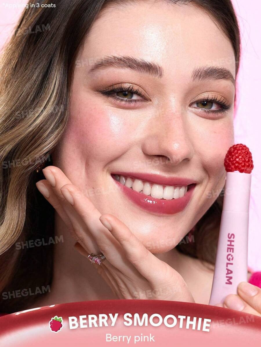 SHEGLAM Crystal Glaze Berry Smoothie مرطب شفايف بلون