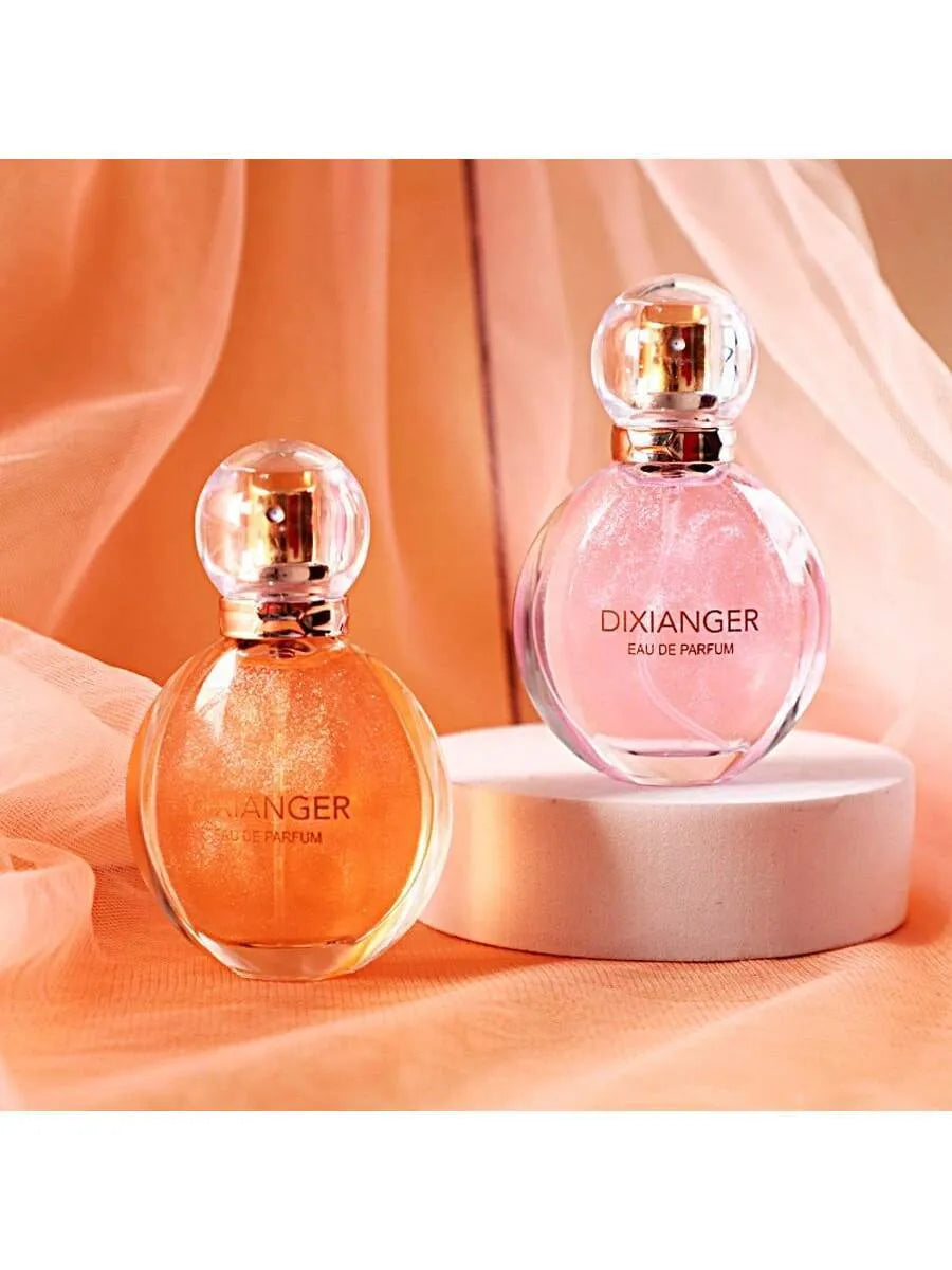 SHEIN عطر نسائي ببودرة ذهبية برائحة الكاكاو والزهور