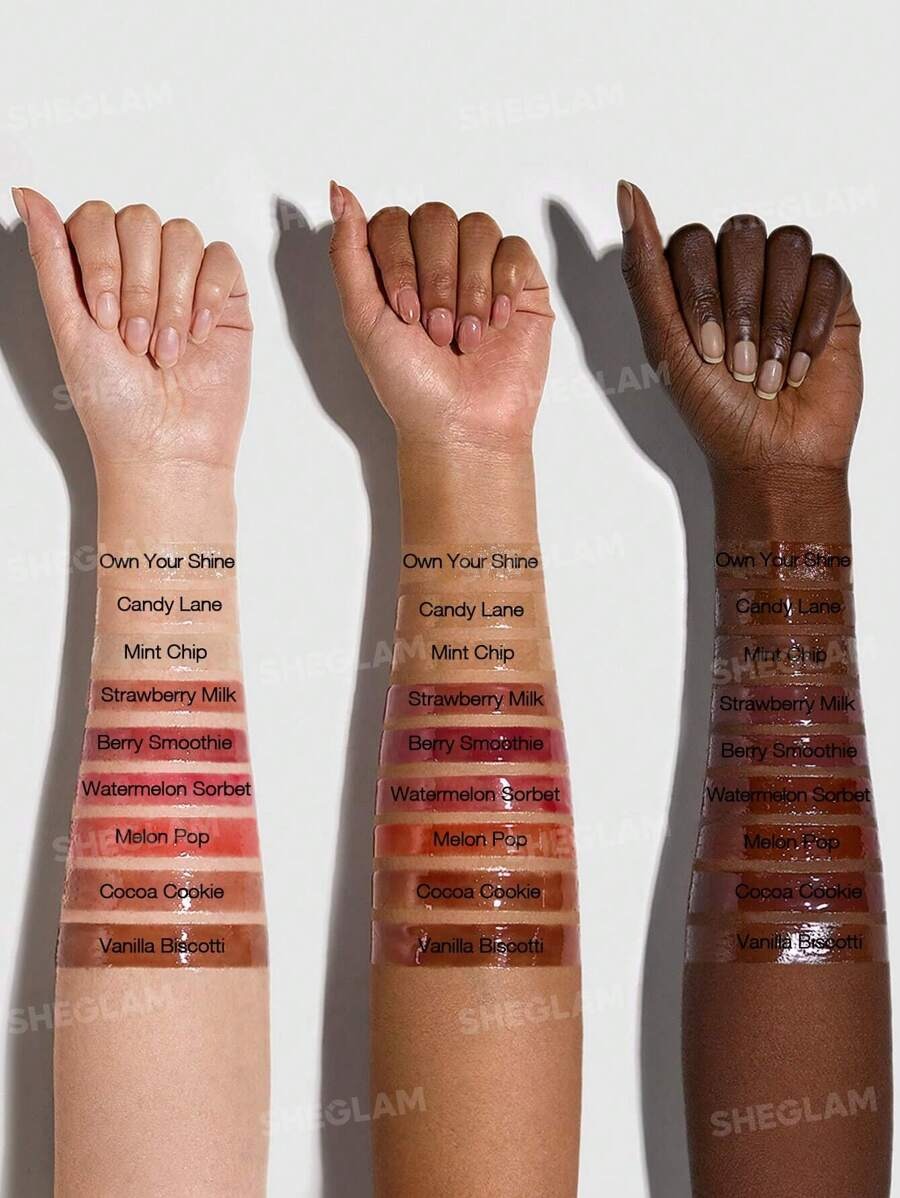 SHEGLAM Crystal Glaze Berry Smoothie مرطب شفايف بلون