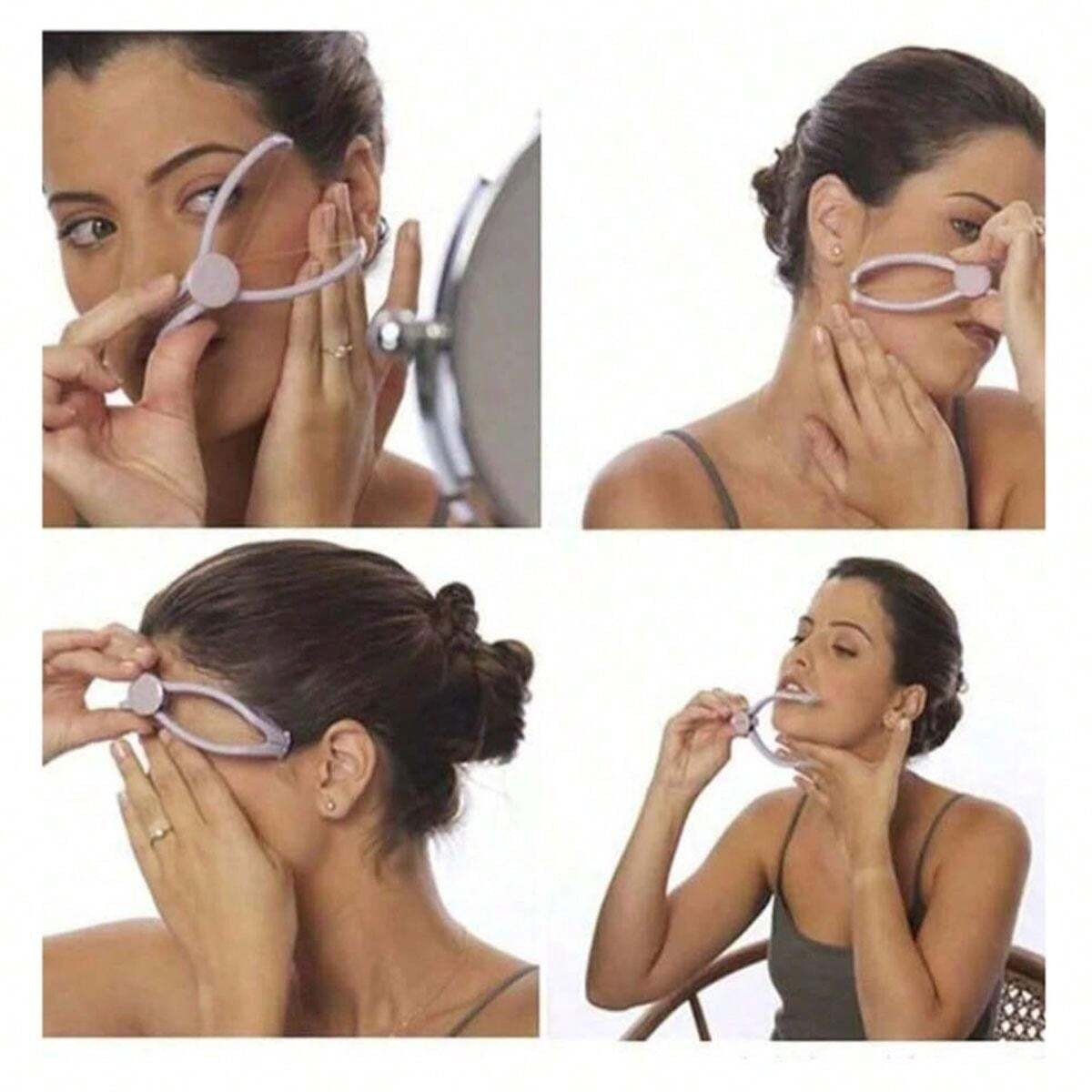 SHEIN أداة بسيطة لإزالة شعر الوجه بالخيط