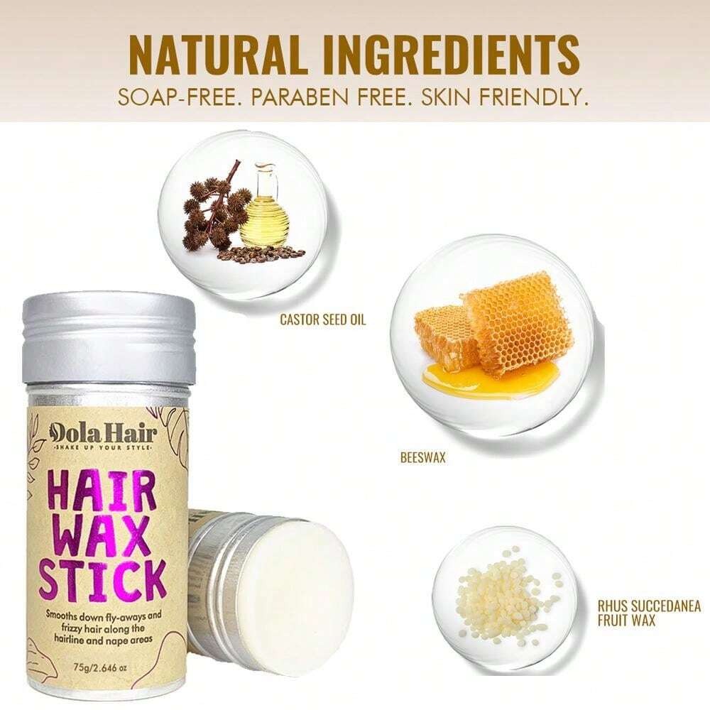 SHEIN عصا شمع تصفيف الشعر للتحكم في التجعد وتثبيت الشعر