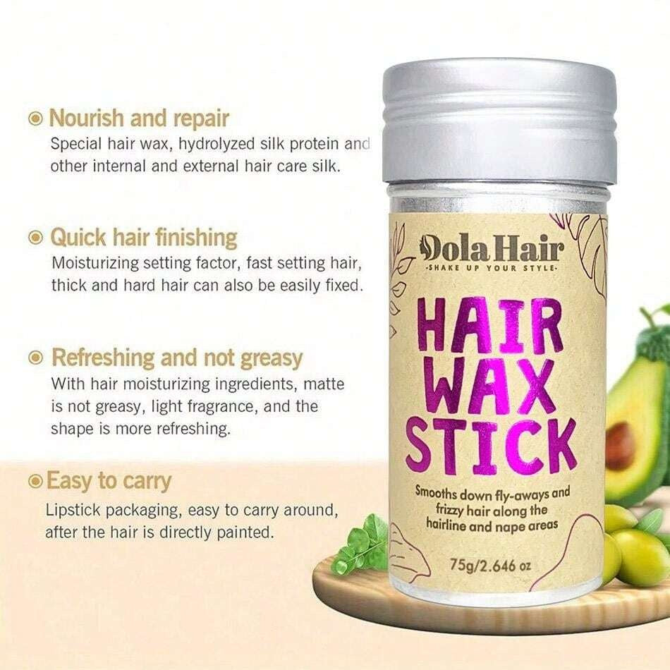 SHEIN عصا شمع تصفيف الشعر للتحكم في التجعد وتثبيت الشعر