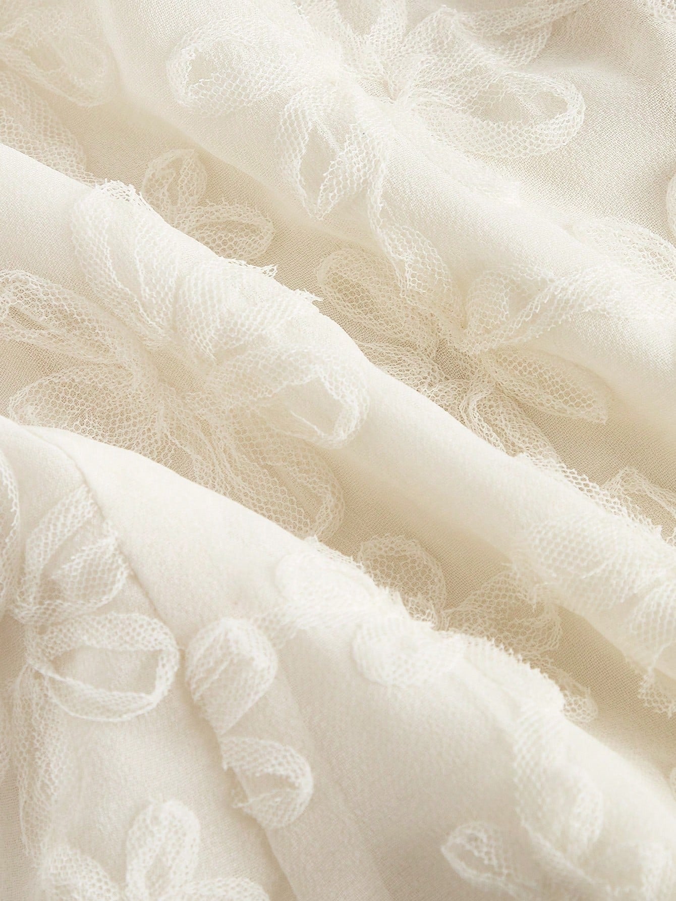 SHEIN MOD فستان شيفون صغير ثلاثي الأبعاد