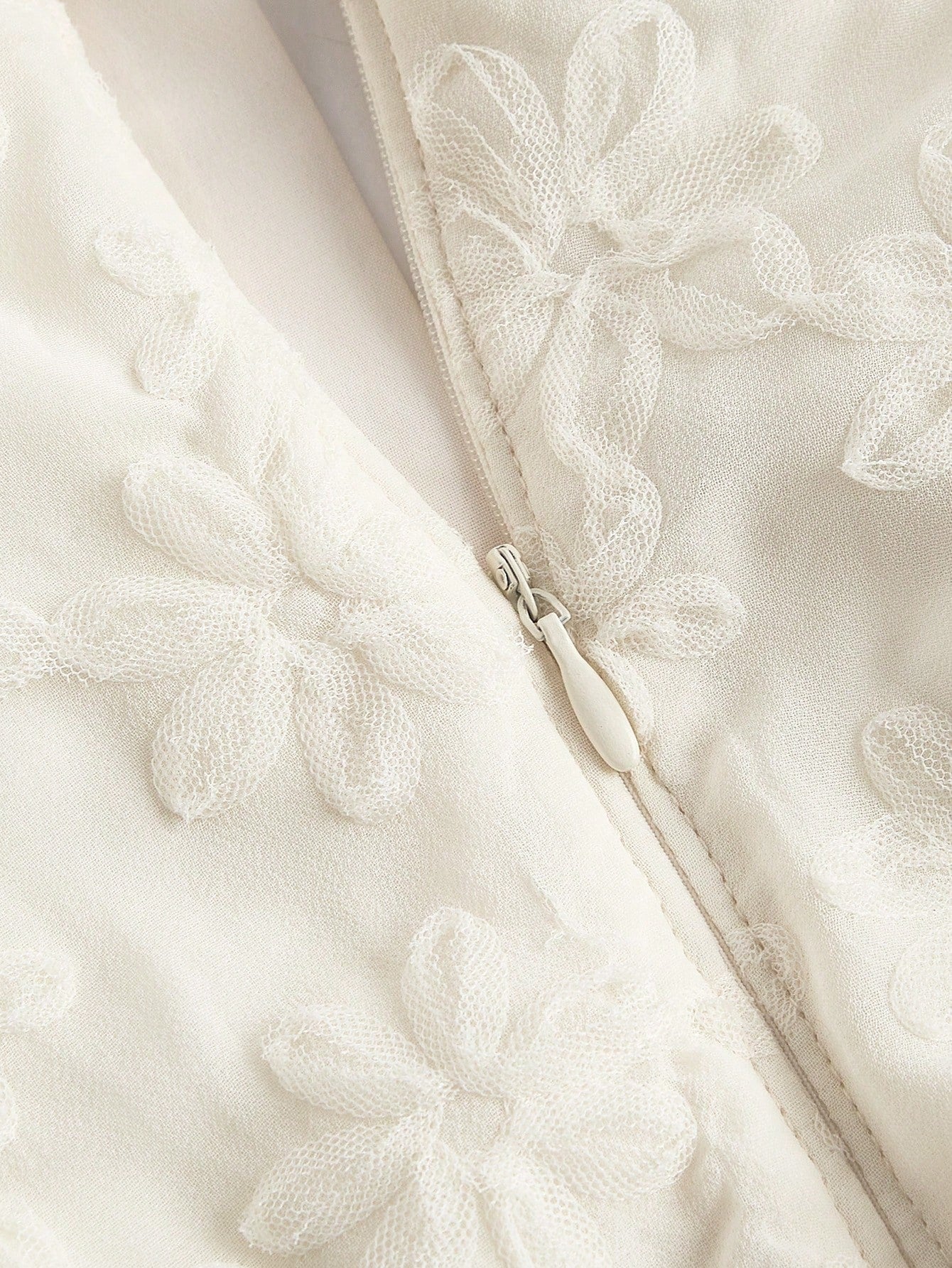 SHEIN MOD فستان شيفون صغير ثلاثي الأبعاد