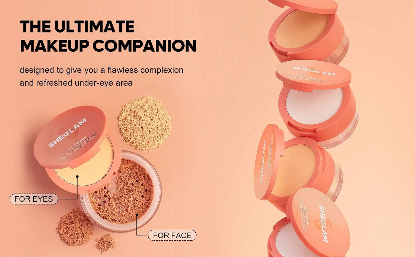 SHEGLAM Cocoa Loco بودرة تثبيت