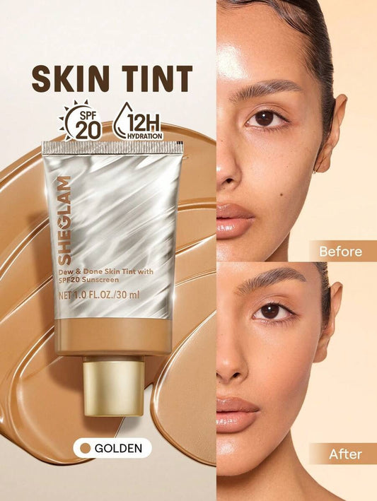 SHEGLAM Dew & Done SPF20 – Golden ملون خفيف للبشرة