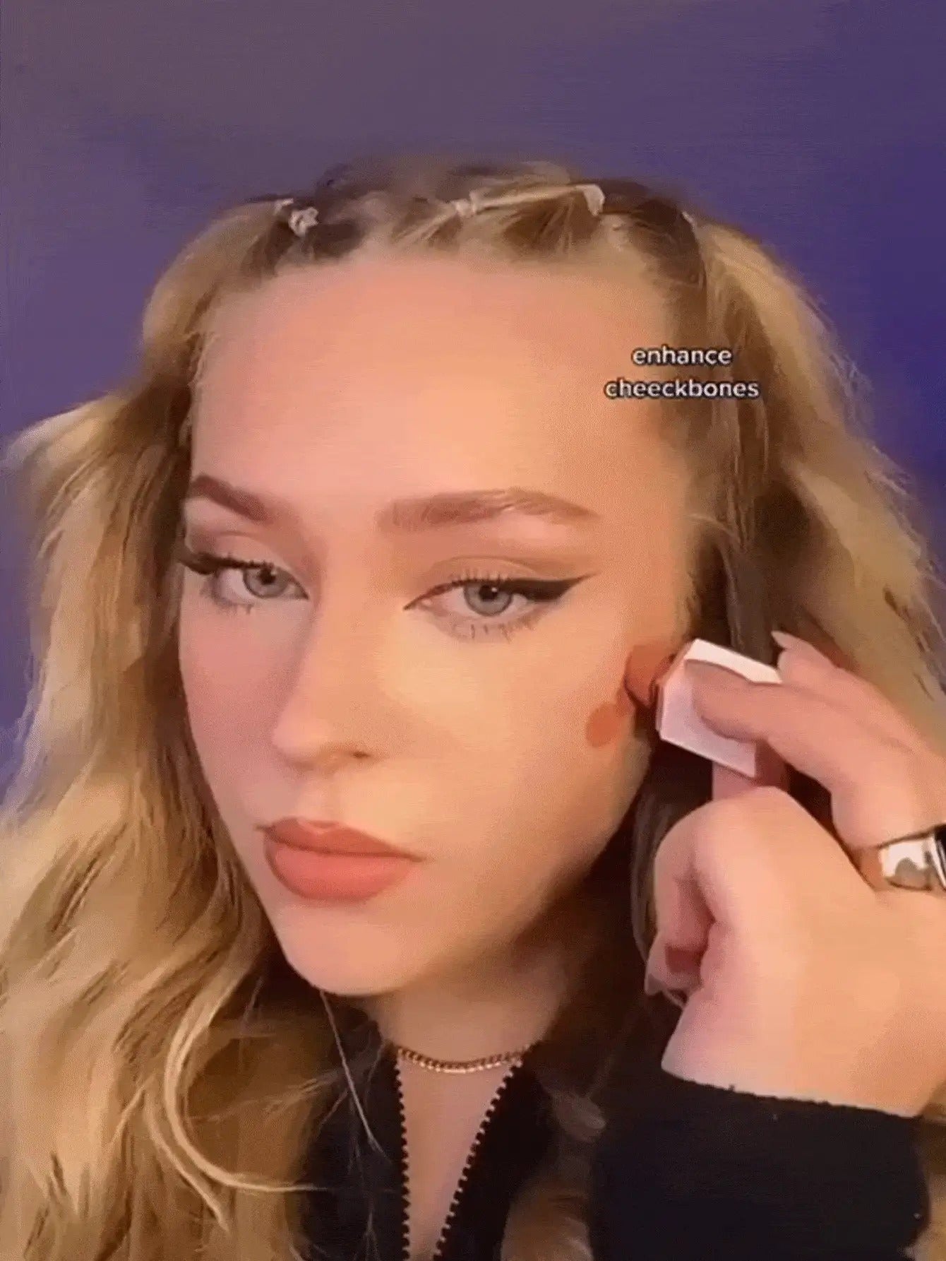 SHEGLAM كريم أحمر خدود سائل سهلة الدمج