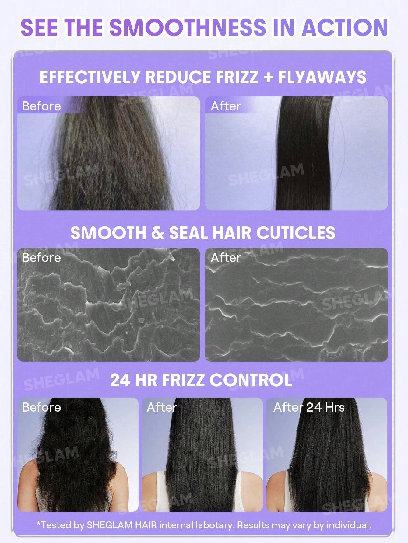 SHEGLAM HAIR بلسم سوربيه خفيف يترك على الشعر 70 جم