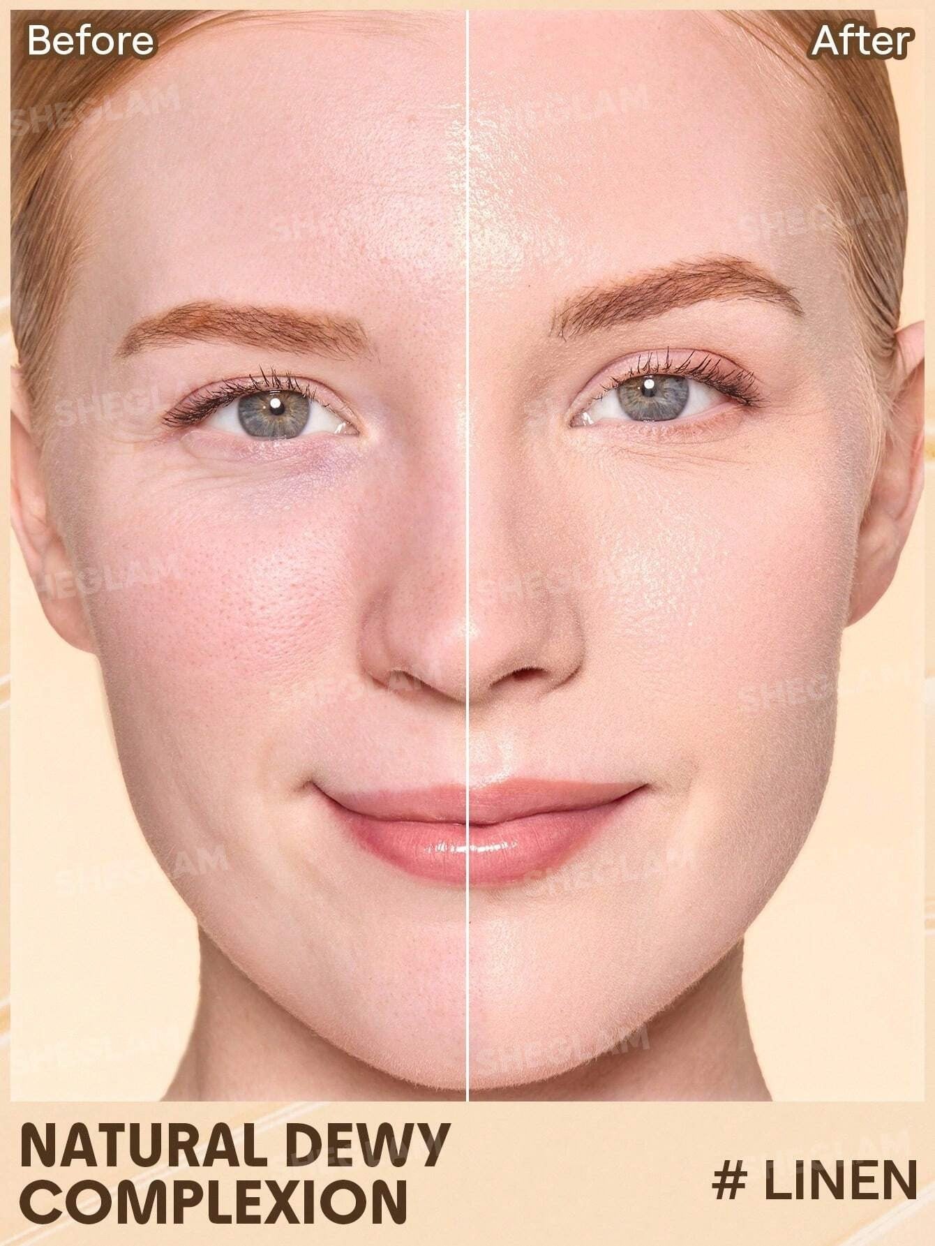 SHEGLAM Dew & Done SPF20 Linen ملون خفيف للبشرة