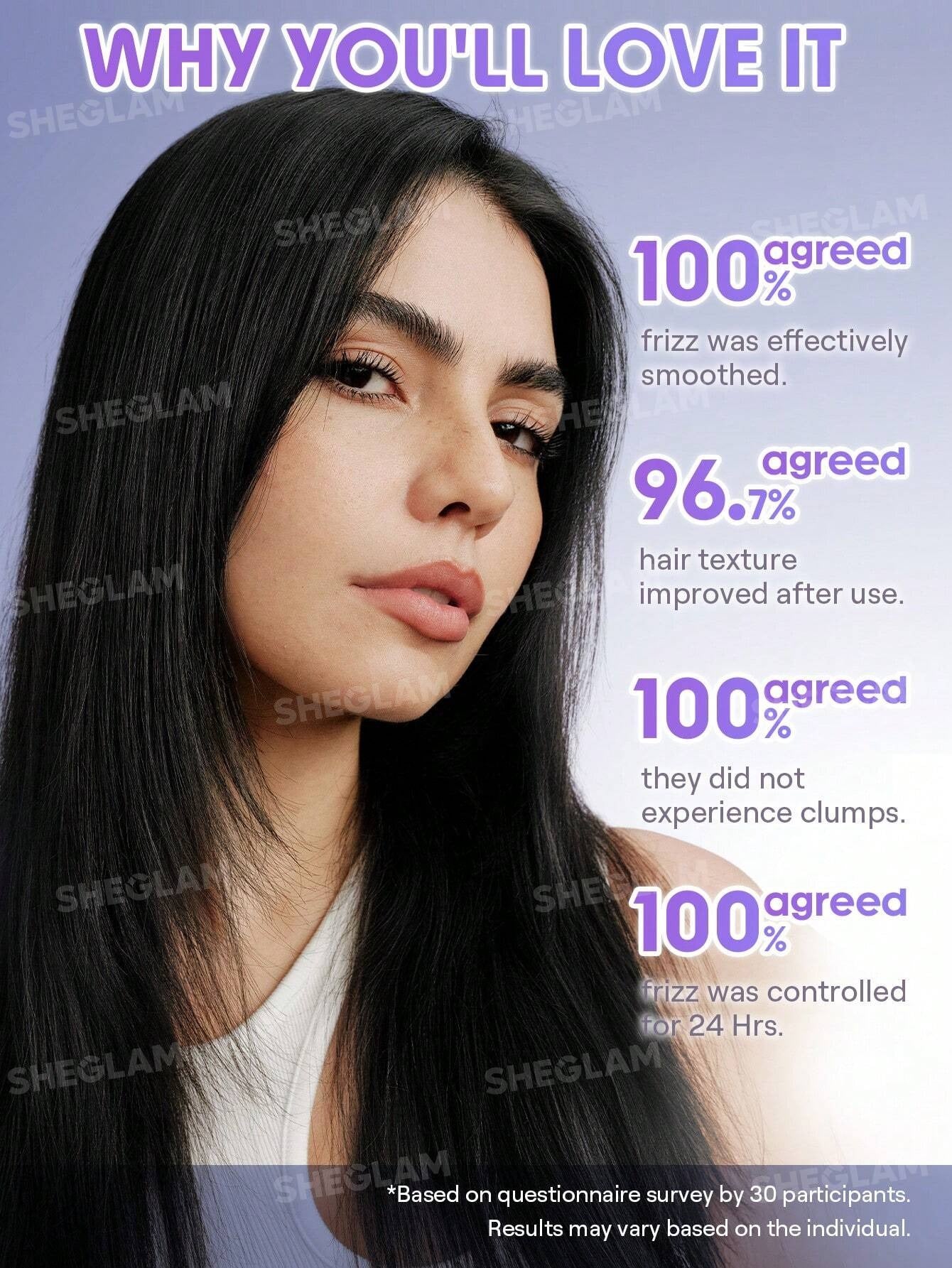 SHEGLAM HAIR بلسم سوربيه خفيف يترك على الشعر 70 جم