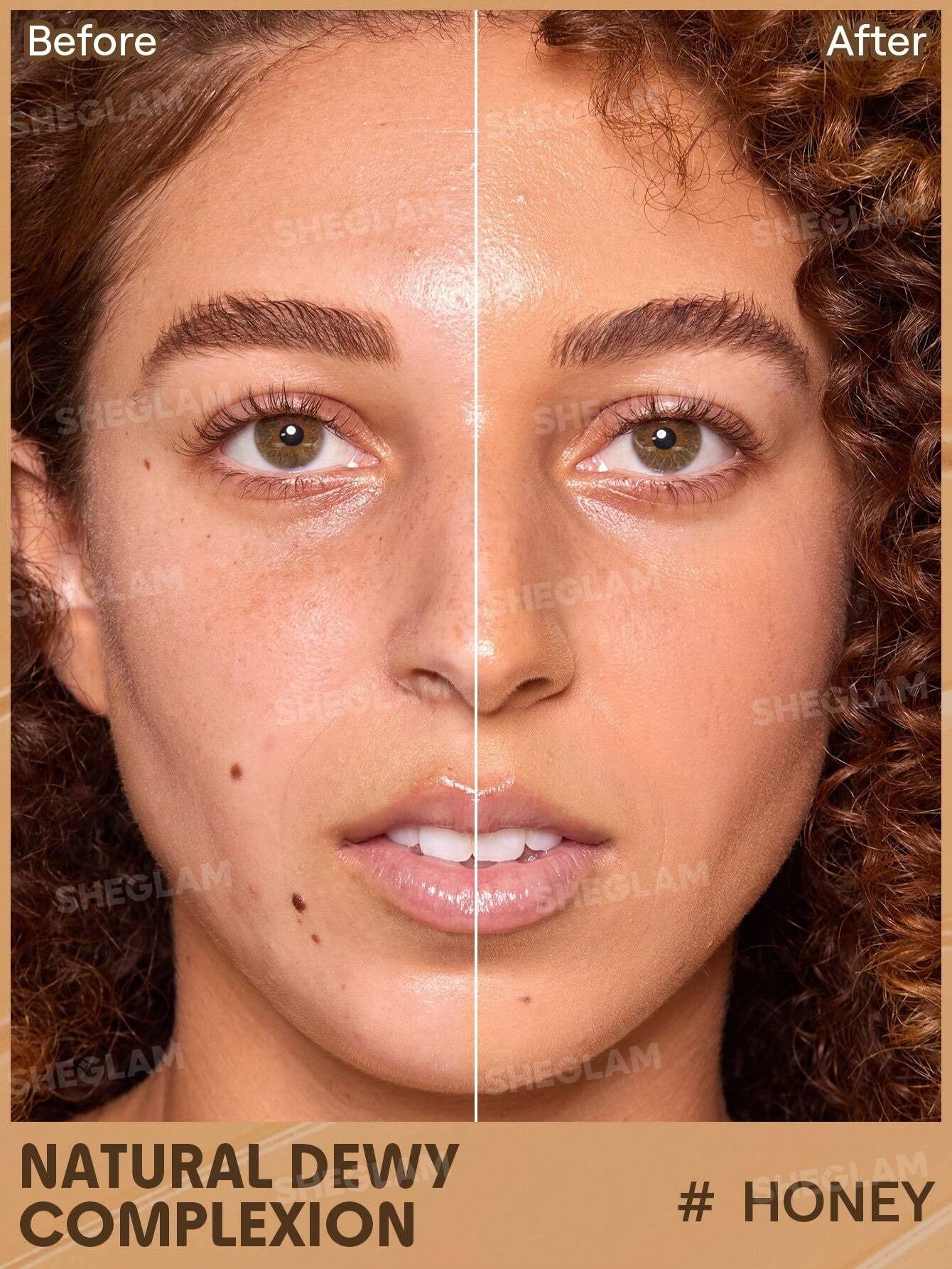 SHEIN SHEGLAM Dew & Done SPF20 Honey ملون خفيف للبشرة